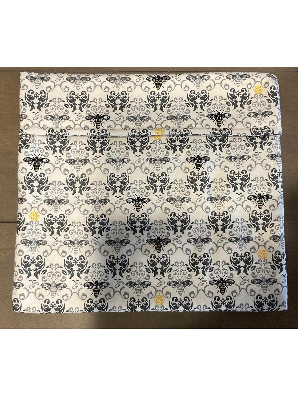 MICROWAVE POTATO BAG DAMASK BEE